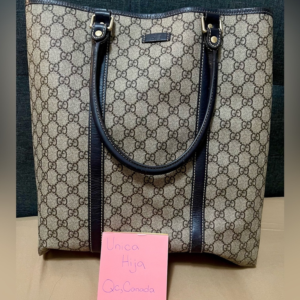 Authentic Gucci Supreme Joy Tall Tote